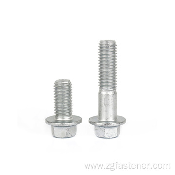 Dacromet Hexagon Bolts With Flange With Metric Fine Pitch Thread